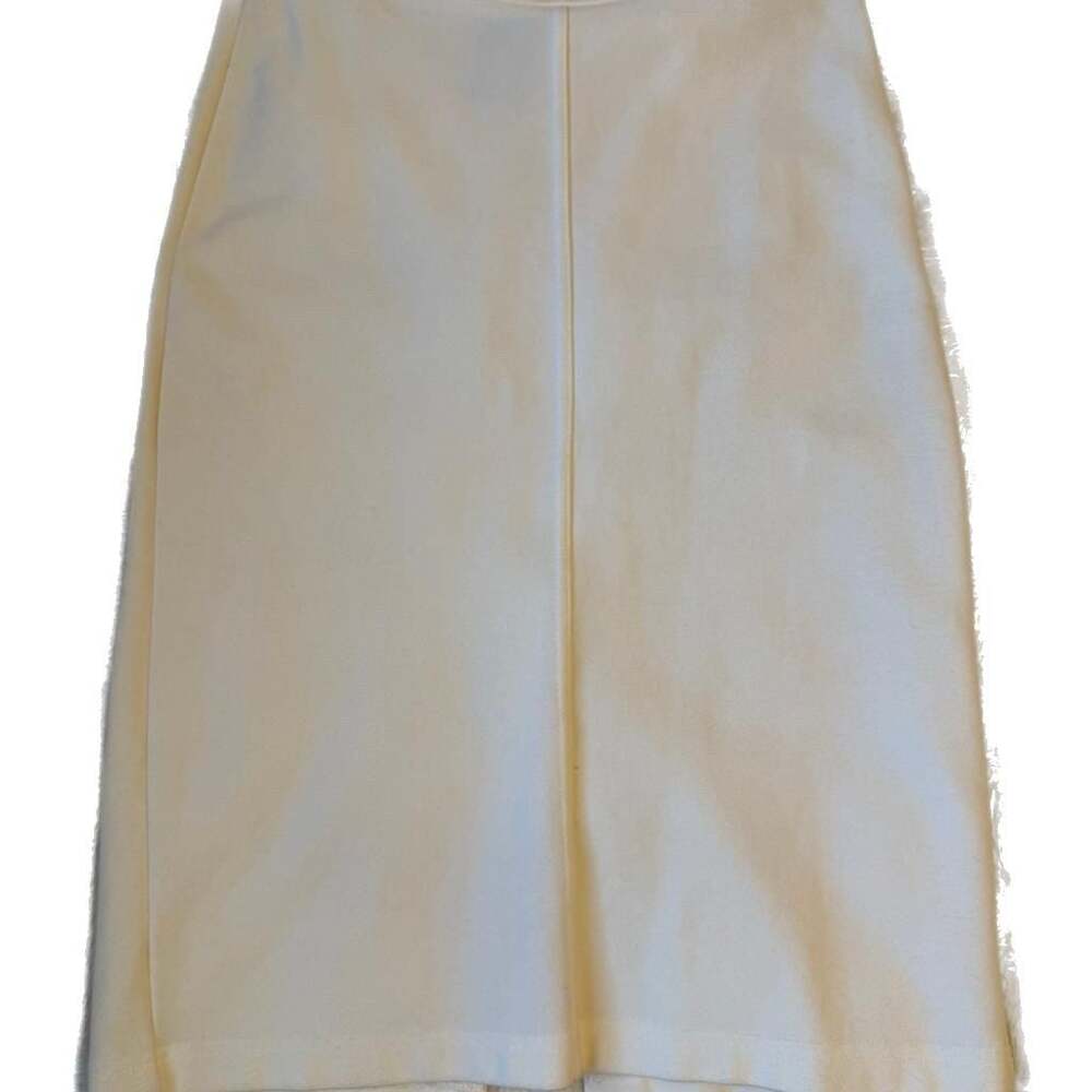 JACOB Cream Pencil Skirt 90s Size 1/2